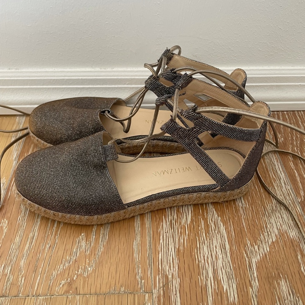 Worn Stuart Weitzman Sandals Shoes - image 3